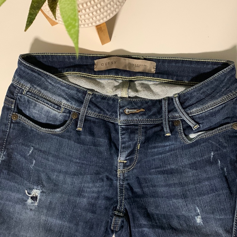 Guess Los Angeles ripped jeans